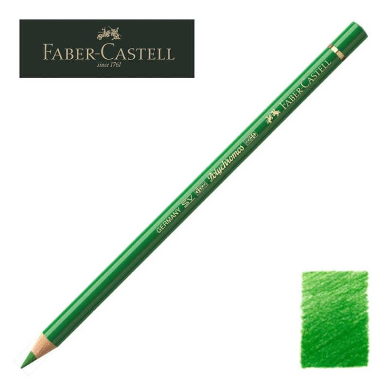 Цветной карандаш Faber-Castell Polychromos, цвет 266, Permanent Green