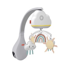 Uşaq mobil Fisher-Price HBP40 Rainbow, boz