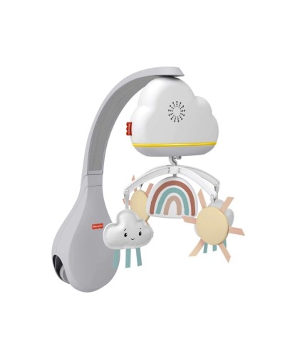 Uşaq mobil Fisher-Price HBP40 Rainbow, boz