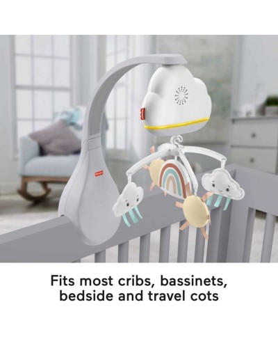 Uşaq mobil Fisher-Price HBP40 Rainbow, boz