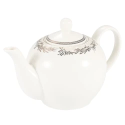 Сервиз чайный Gipfel Charlotte 51563, на 6 персон, 14 предметов, фарфор, белый/красный/золотистый Сервиз чайный Gipfel Charlotte 51563, на 6 персон, 14 предметов, фарфор, белый/красный/золотистый