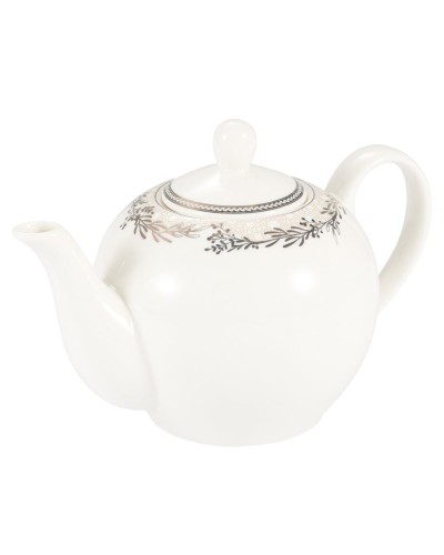 Çay servizi Gipfel Charlotte 51563, 6 nəfərlik, 14 əşya, farfor, ağ/qırmızı/qızılı