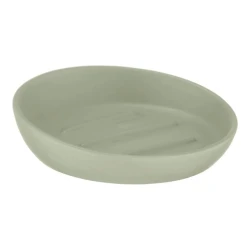 Мыльница Wenko, 11.5x3 см, зеленая