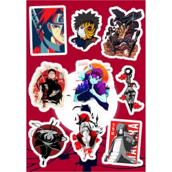 Набор наклеек Uchiha, 9 шт Набор наклеек Uchiha, 9 шт