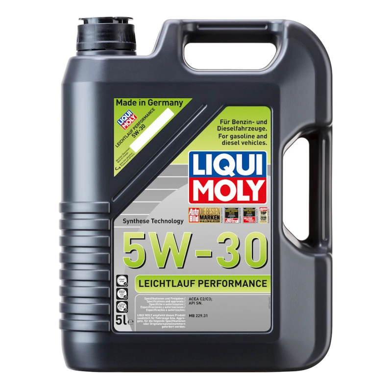 Моторное масло Liqui Moly Leichtlauf Performance 5W-30, 5 л Моторное масло Liqui Moly Leichtlauf Performance 5W-30, 5 л
