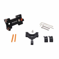 Держатель для телефона на велосипед Inviktus, черный/оранжевый