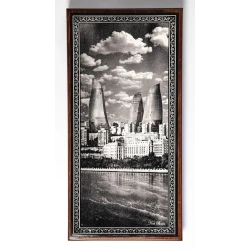 Нарды Az.Nərd 27, дерево, 61x30x4 см