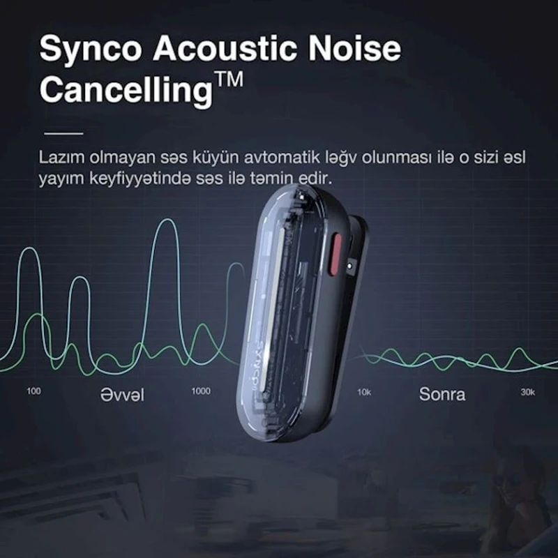 Simsiz mikrofon Synco P2XT USB Type-C Simsiz mikrofon Synco P2XT USB Type-C