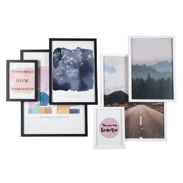 Фоторамка JYSK Oscar 30x40 см, белая Фоторамка JYSK Oscar 30x40 см, белая