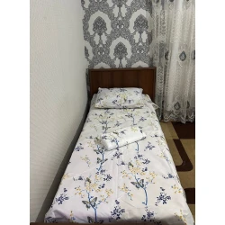 Комплект постельного белья MiraNova CTS-708, пододеяльник 160х220 см, простыня 160х220 см, наволочка 50х70 см, односпальный, разноцветный