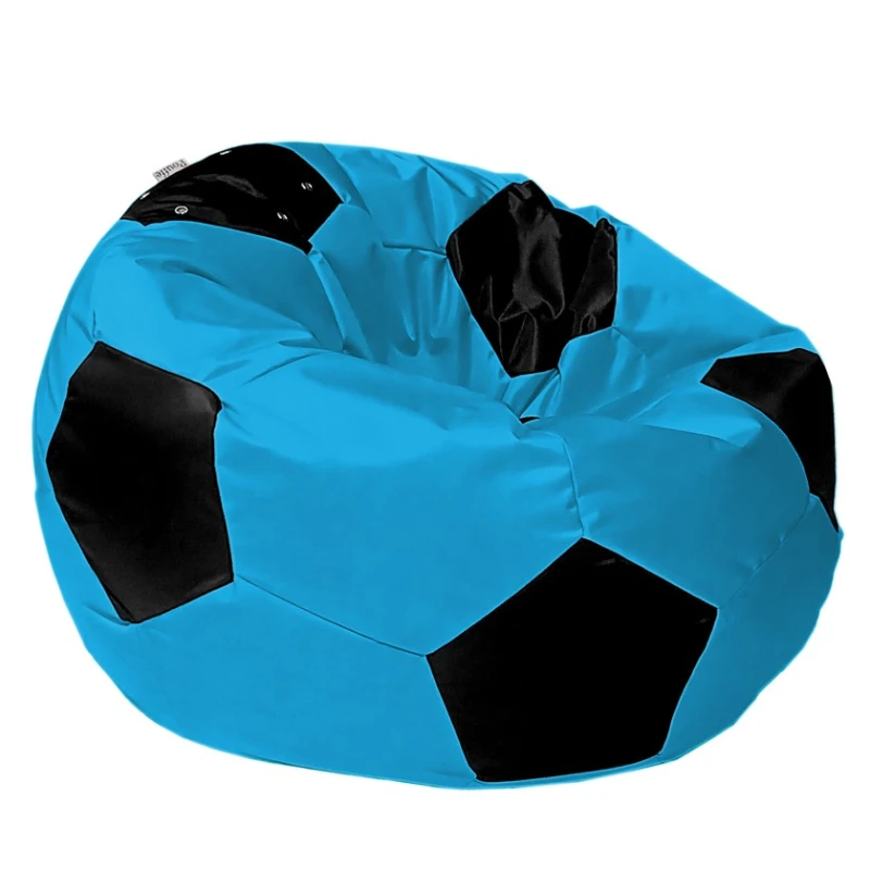 Пуфик DTOXL014, синий/черный, 95x95 см Пуфик DTOXL014, синий/черный, 95x95 см