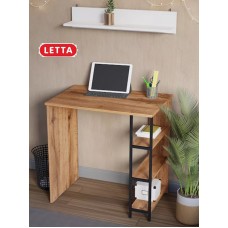 Yazı masası Marina 3563_LetSpringCStolSBVot, LDSP-Loft, 75x50x75 sm, qəhvəyi