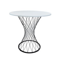 Masa Del Groups Bertona 260, MDF/metal, ağ, 85x76x85 sm