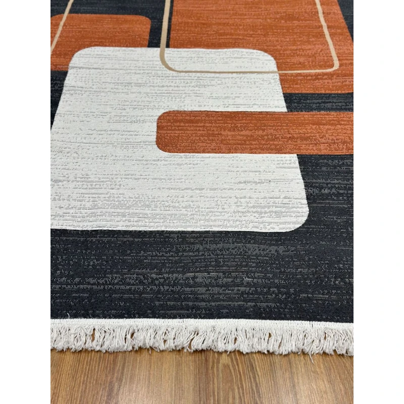 Ковер Natural halı Arya AR36BLACK, 120x180 см, хлопок , разноцветный Ковер Natural halı Arya AR36BLACK, 120x180 см, хлопок , разноцветный