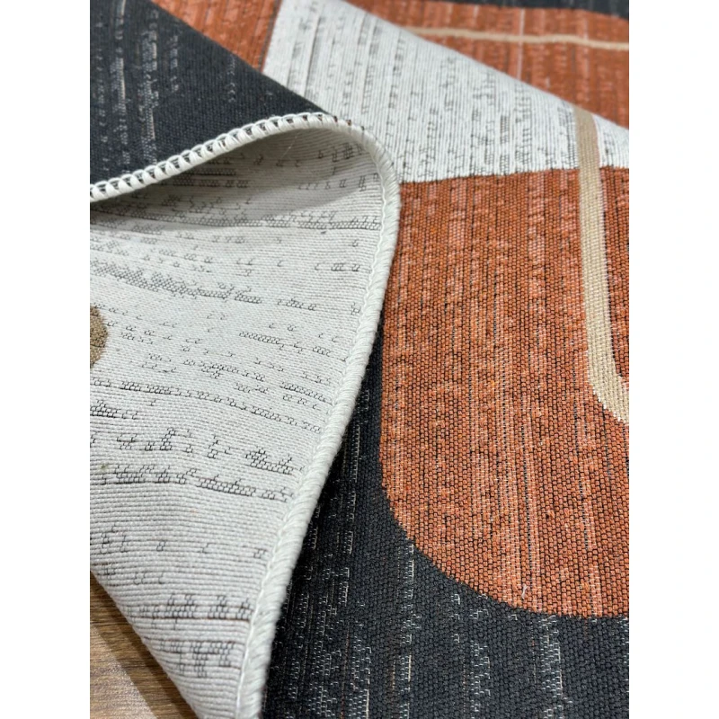 Ковер Natural halı Arya AR36BLACK, 120x180 см, хлопок , разноцветный Ковер Natural halı Arya AR36BLACK, 120x180 см, хлопок , разноцветный