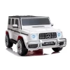 Uşaq elektrik avtomobili Mercedes G63 Ağ
