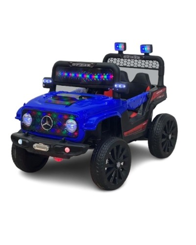 Uşaq elektrik avtomobili Speed 518, 4 motor, göy - ALD_s518_335