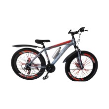 Dağ velosipedi VeloStrim 29 boz/qırmızı