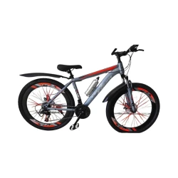 Dağ velosipedi VeloStrim 29 boz/qırmızı