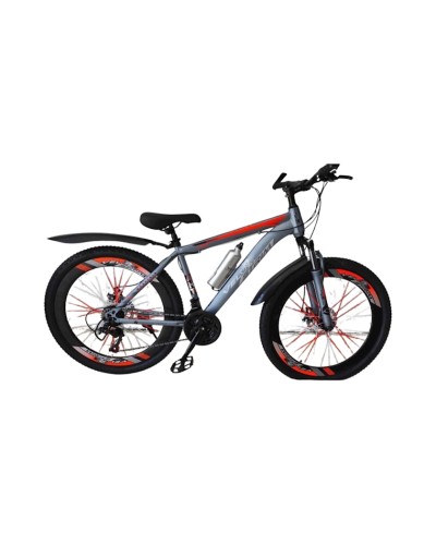 Dağ velosipedi VeloStrim 29 boz/qırmızı