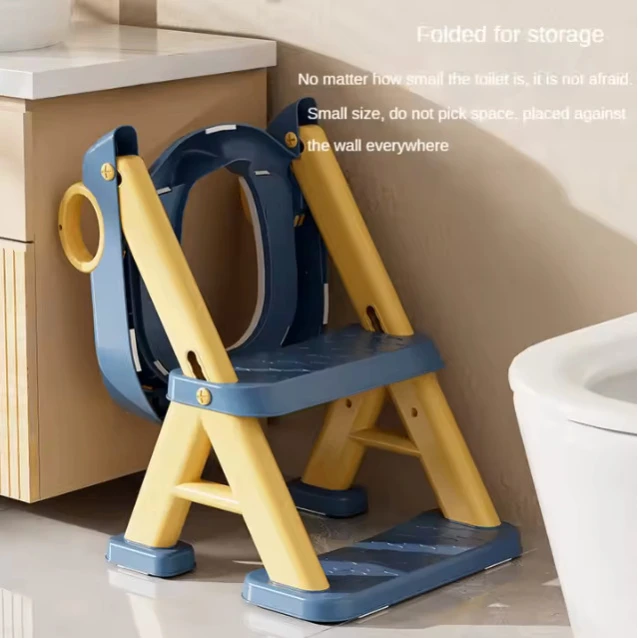 Uşaqlar üçün unitaz oturacağı WS_19499-11A, göy/sarı