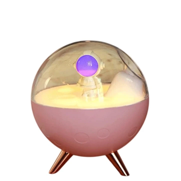 Hava nəmləndiricisi Astronaut Moon Pink