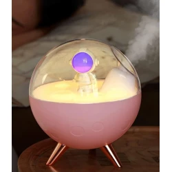 Hava nəmləndiricisi Astronaut Moon Pink