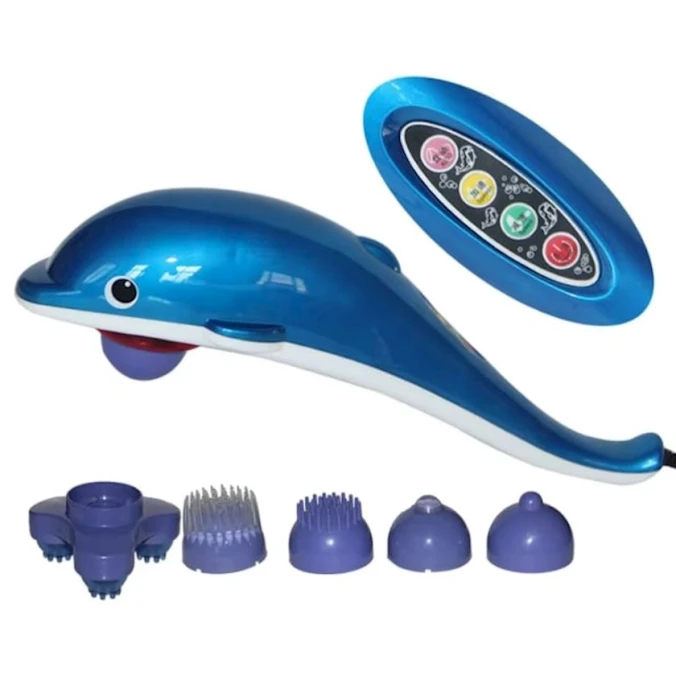Массажер для тела Dolphin, синий