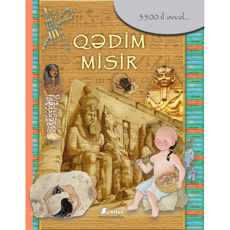 Книга Altun Kitab Qədim Misir, 24 стр, 8+ лет Книга Altun Kitab Qədim Misir, 24 стр, 8+ лет