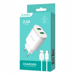 Сетевое зарядное устройство Kaku KSC-372 Type-C, Белый Сетевое зарядное устройство Kaku KSC-372 Type-C, Белый