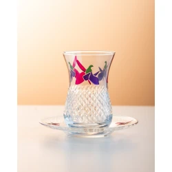 Набор чайный Buta Glass EA00065, 12 предметов, стекло, прозрачный