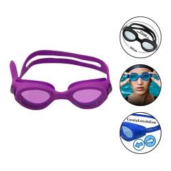 Очки для плавания Speedo 1357 силикон, фиолетовые, размер: 25-30 см Очки для плавания Speedo 1357 силикон, фиолетовые, размер: 25-30 см