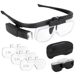 Лупа-очки Ama_TV_170, черный Лупа-очки Ama_TV_170, черный