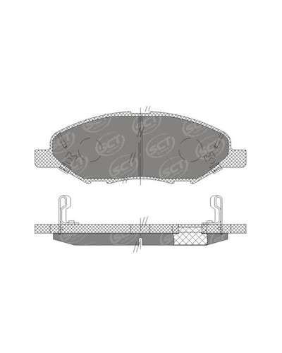 Əyləc qəlibləri dəsti, disk əyləci Mannol SP 661