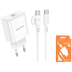Сетевое зарядное устройство Borofone PD20W BA81A Сетевое зарядное устройство Borofone PD20W BA81A