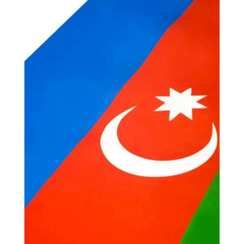 Флаг Азербайджана Ormibayrak EG84059, двусторонний, 100x150 см Флаг Азербайджана Ormibayrak EG84059, двусторонний, 100x150 см