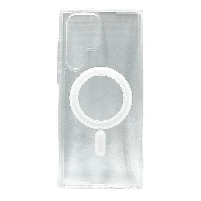 Çexol MagSafe Samsung Galaxy S23 Ultra üçün Transparent