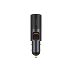 Автомобильное зарядное устройство Baseus Fast Charge with Cigarette Lighter 1USB + Type-C (CCBT-C0G)