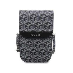 Smartfon üçün çanta Guess Handbagm GCube Stripe Black