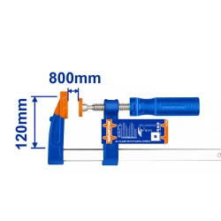 Струбцина столярная Wadfow WCP2124, 120x800 мм Струбцина столярная Wadfow WCP2124, 120x800 мм
