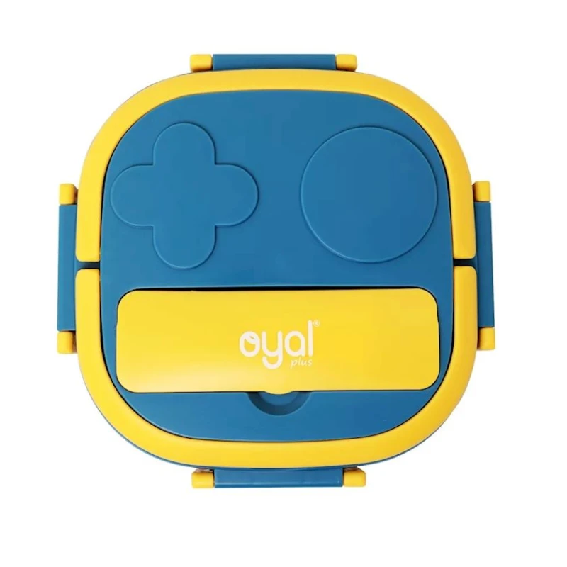 Термо ланч-бокс Oyal Plus i-9595, 550 мл, синий Термо ланч-бокс Oyal Plus i-9595, 550 мл, синий