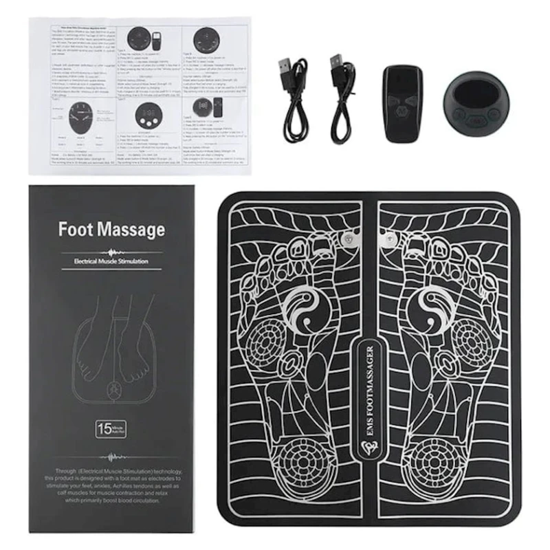 Электрический массажер для ног EMS Foot Massager