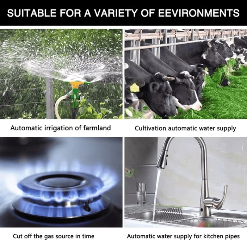 Умный водяной/газовый клапан Sonoff eWeLink Wi-Fi - SWVK Умный водяной/газовый клапан Sonoff eWeLink Wi-Fi - SWVK