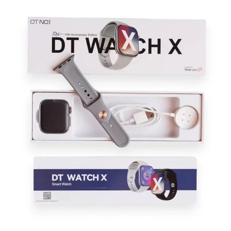 Умные часы DT No.1 DT Watch X 10th Silver Умные часы DT No.1 DT Watch X 10th Silver