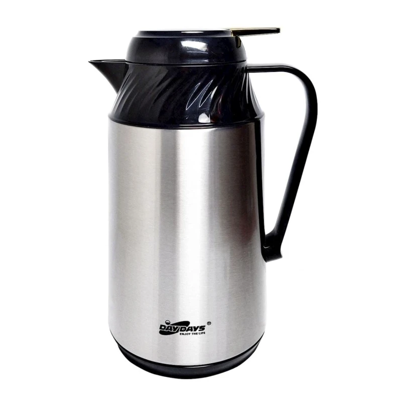 Термос DayDays EF-W100S, черный/серебристый, 1000 мл Термос DayDays EF-W100S, черный/серебристый, 1000 мл