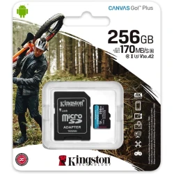 Карта памяти Kingston Canvas Go Plus 256GB microSDXC Class 10