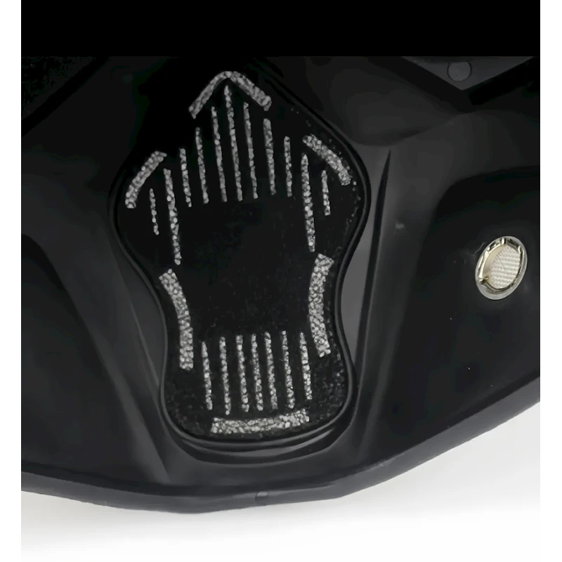 Qoruyucu maska F35-ag-199, 18x18 sm, qara