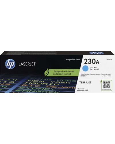 Toner-kartric HP 230A (W2301A) CYAN
