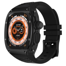 Qayış və çexol SW666 Apple Watch Band Ultra 49 mm üçün Black
