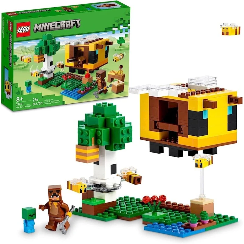Конструктор Lego Minecraft The Bee Cottage 21241, 8+ лет, 254 элементов